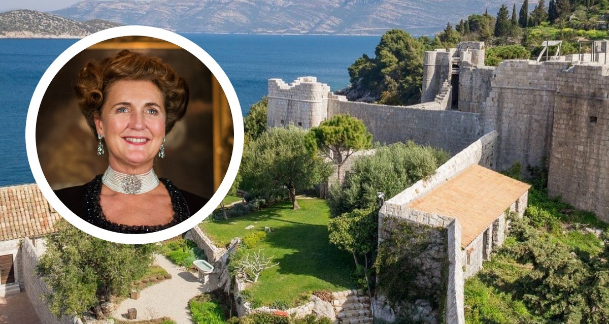 Snaha Habsburgovih je vlasnica luksuznog resorta na Lopudu, dobila ga je od fratara