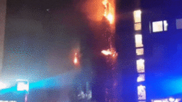 Veliki požar u Zagrebu: Izgorjeli stanovi, osoba ozlijeđena, ljudi evakuirani