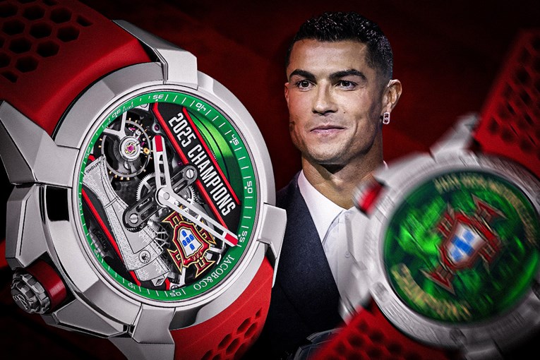 Ovo je sat koji je Ronaldo poklonio suigračima. Jedan je dobila obitelj Dioga Jote