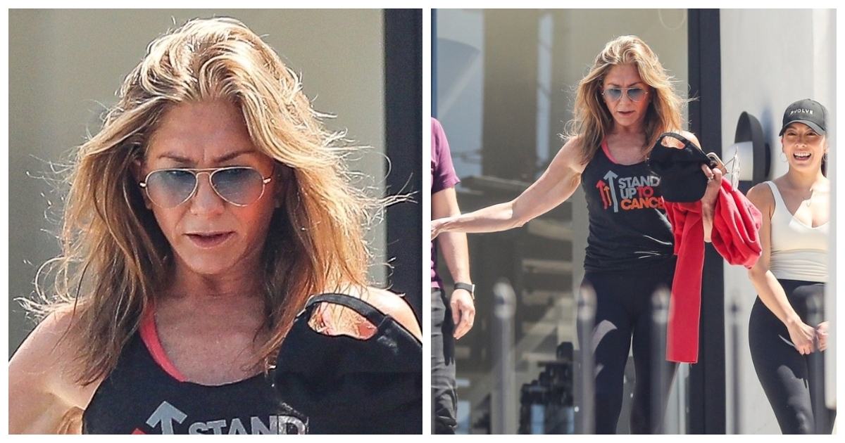 Jennifer Aniston (54) snimili nakon treninga, blistala je u sportskoj kombinaciji