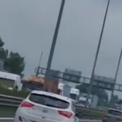 VIDEO Ogromna gužva na zagrebačkoj obilaznici, ljudi stoje u koloni