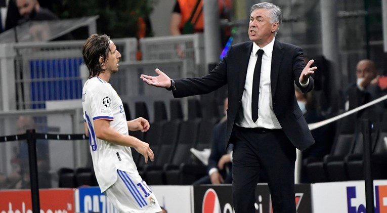 Ancelotti: Modrić lažna devetka? To je bio debakl