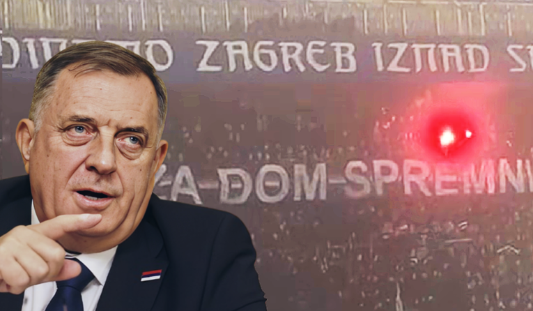 Dodik napao Hrvatsku zbog transparenta BBB-a: "Ispisali ste se iz civilizacije"