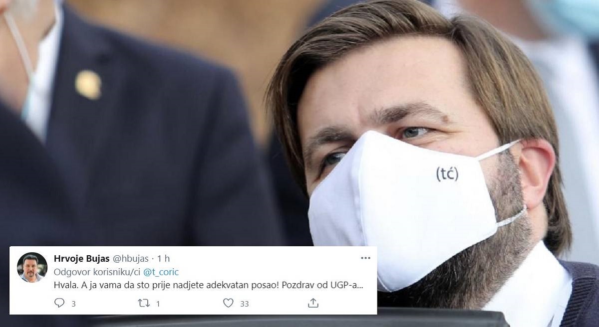 Ćorić Bujasu poželio da brzo ozdravi. Bujas: Ja njemu želim da nađe adekvatan posao
