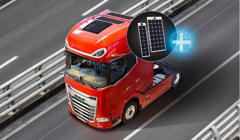 DAF kamioni dobili solarne panele, navodno će trošiti manje goriva