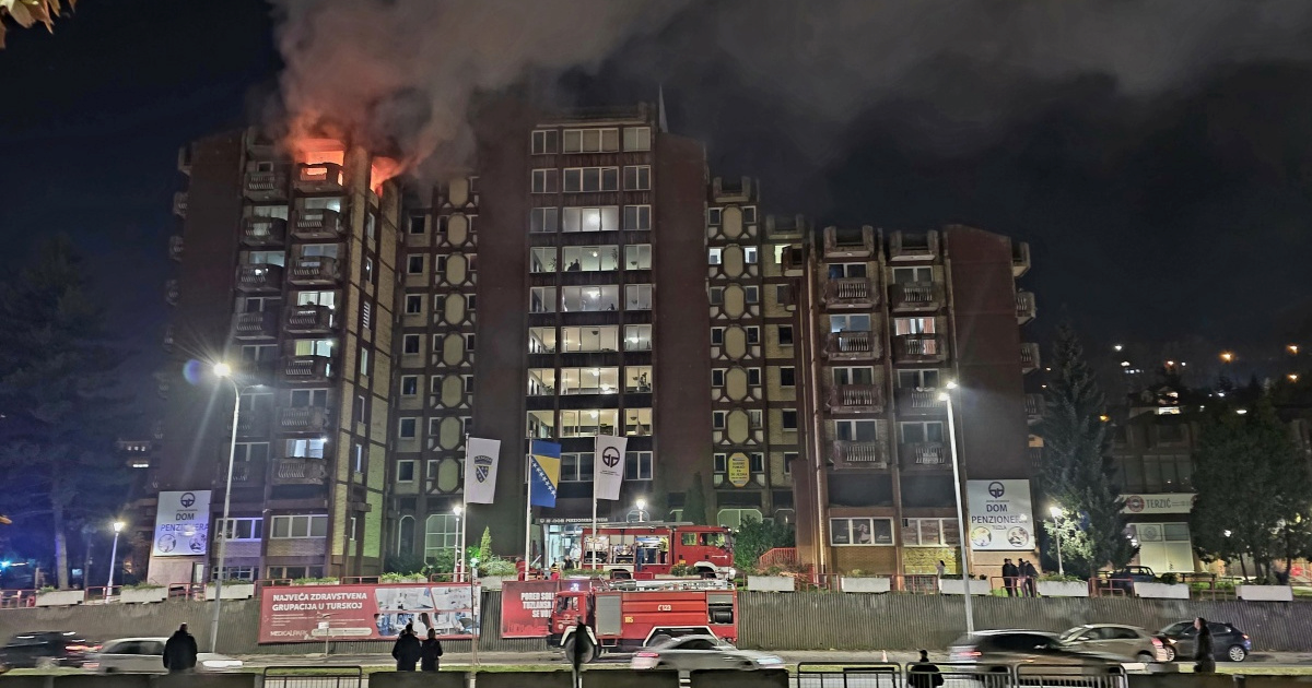 Najmanje 10 poginulih u Domu umirovljenika u Tuzli. 20 ozlijeđenih, neki kritično