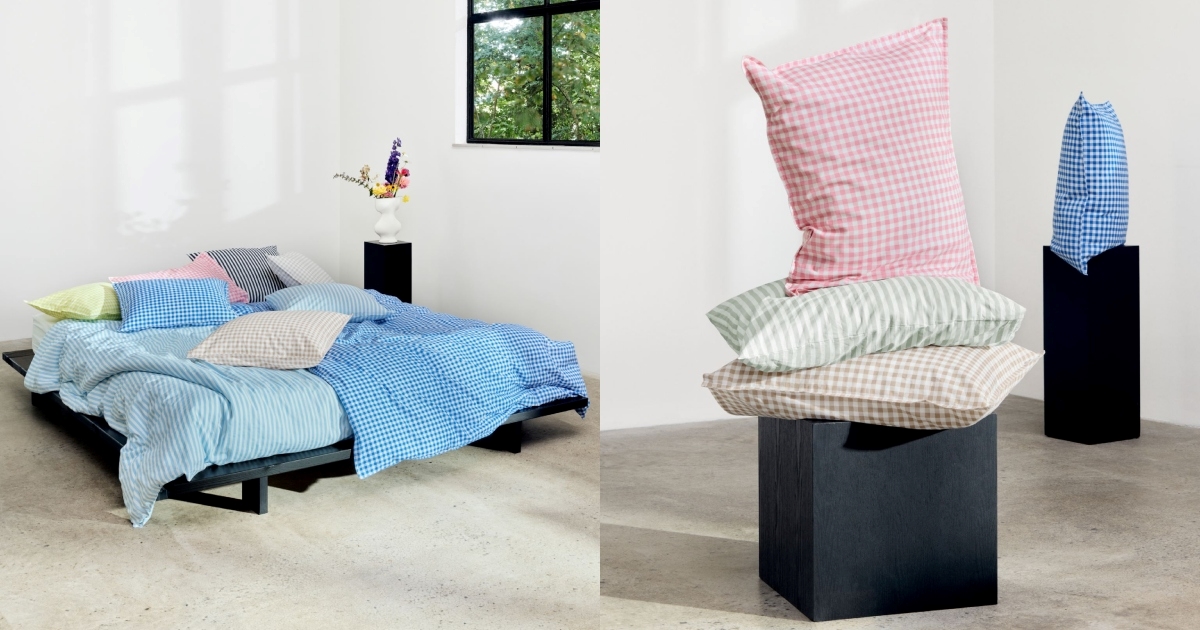 H&M Home ima veselu posteljinu s prugama i kariranim uzorcima za proljeće