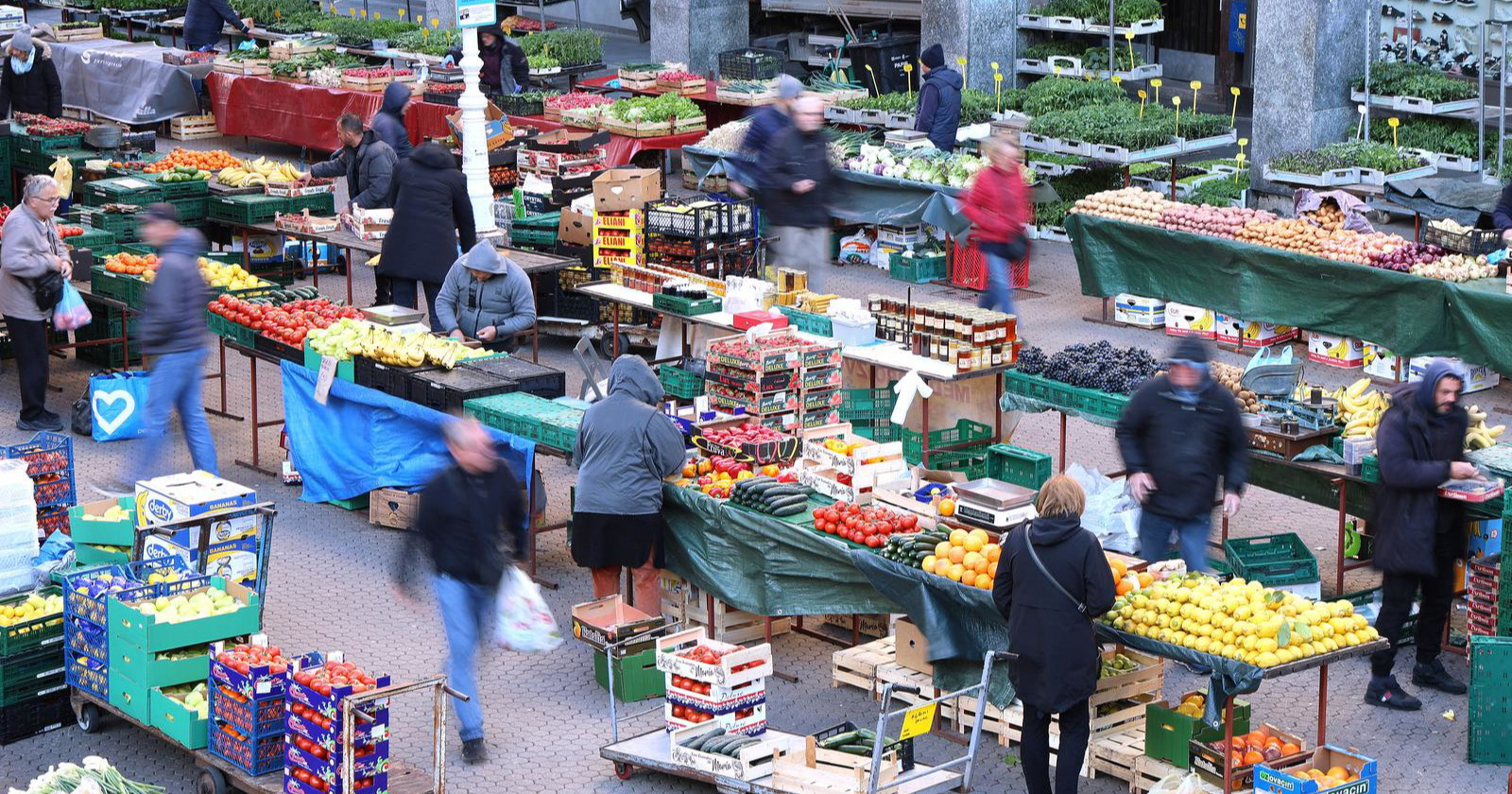 Tržnice u Zagrebu sutra ne rade