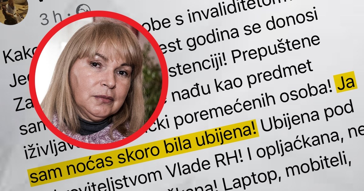 Bivša zastupnica: Noćas sam skoro bila ubijena, napala me žena koja se brinula o meni