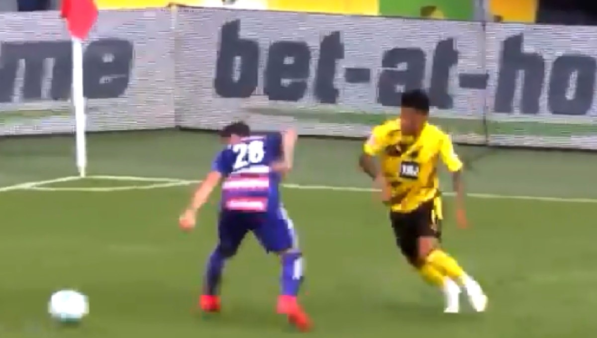 Sancho nevjerojatnim driblingom nasamario čuvara, snimka je hit