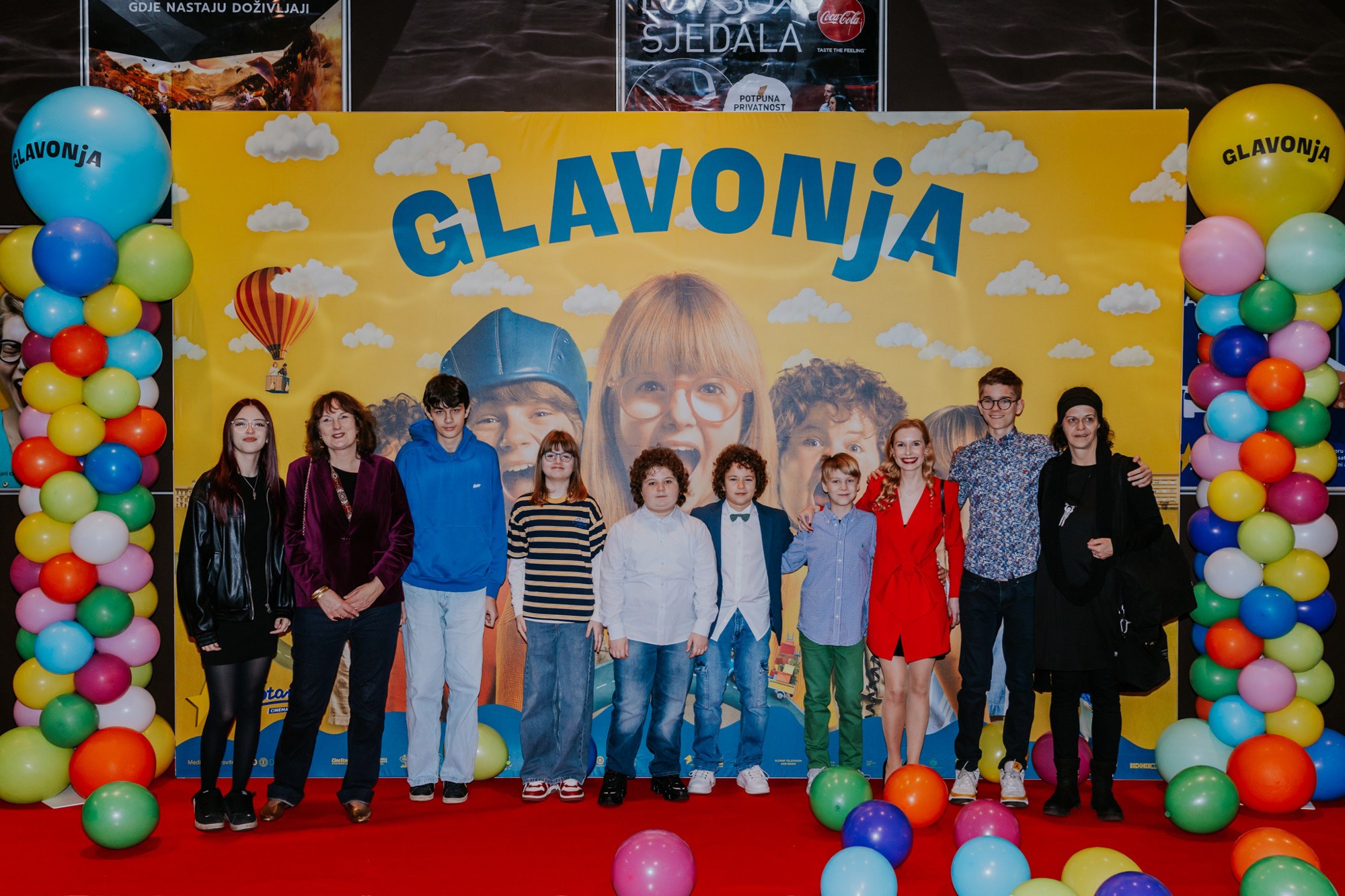 Uz veliki interes publike dječji film Glavonja premijerno prikazan u Zagrebu