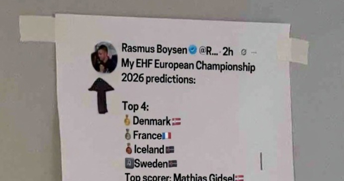 Boysen se oglasio nakon prolaska Hrvatske. Fotošopirao je svoju prognozu