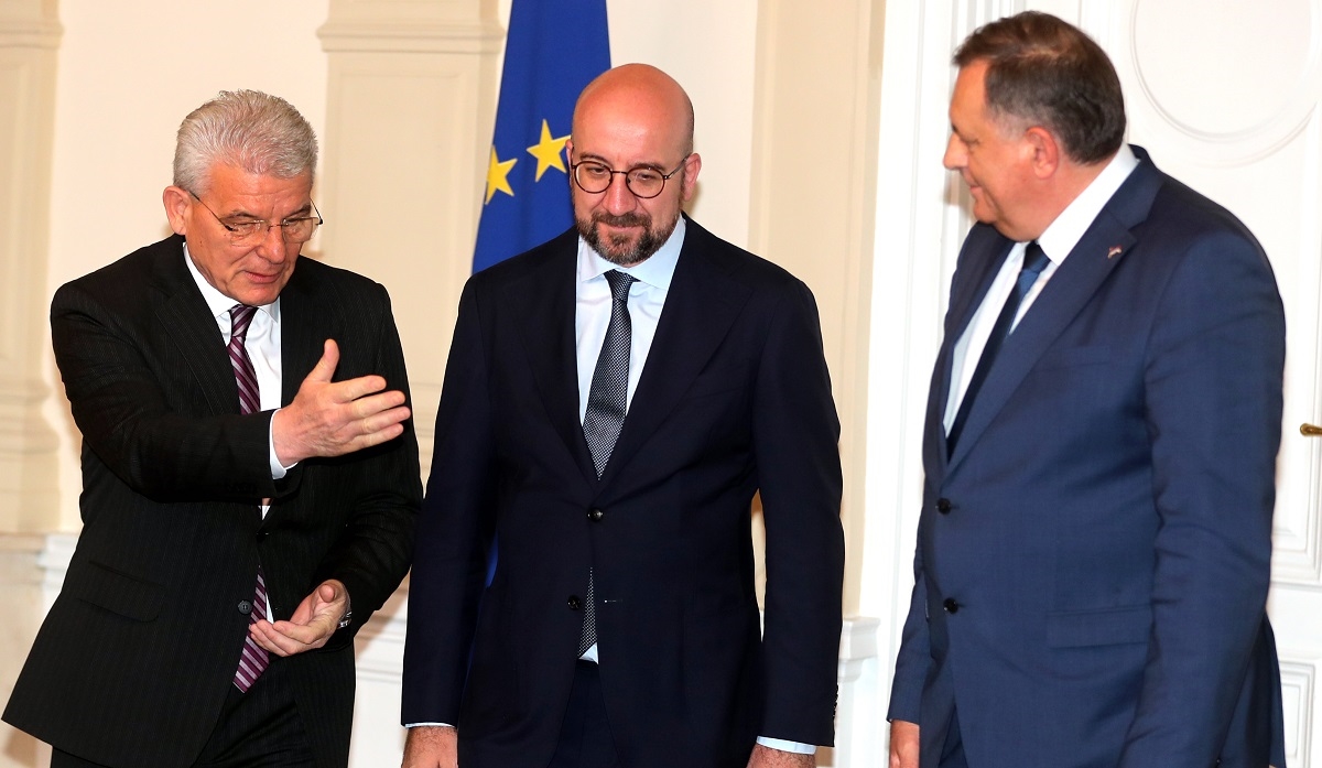 Charles Michel okupio šefove stranaka iz BiH, Čović se nije pojavio