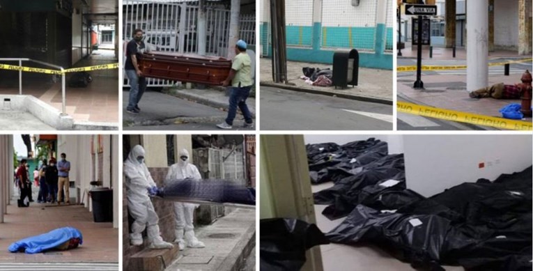 U ekvadorskom gradu tijekom pandemije leševi leže po ulicama