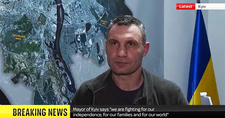 Agencije prenijele da je Kličko rekao da je grad opkoljen. Glasnogovornik: Nije točno