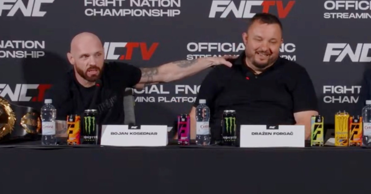 Želva na presici pred FNC 29: Znam da bi Forgač volio se mrzimo, ali nije tako