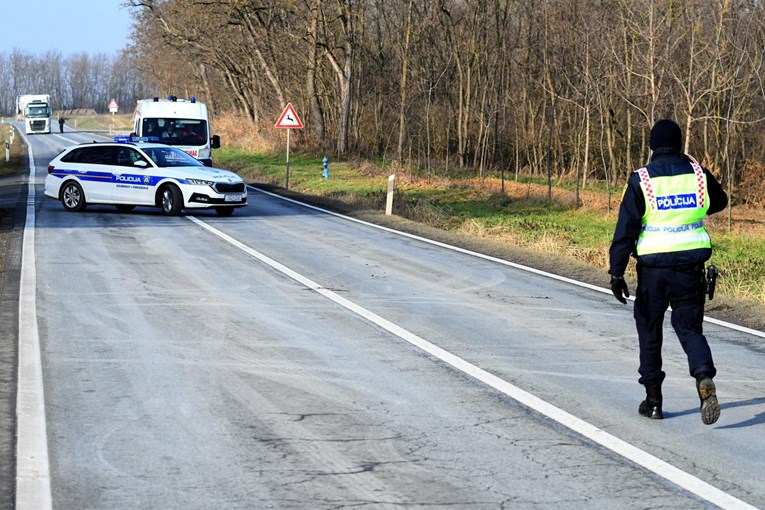 Teška nesreća kod Čazme, potpuno zatvorena cesta