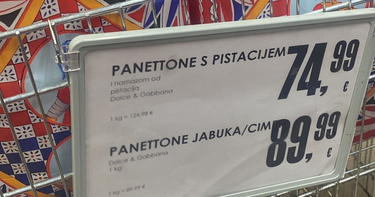 Panettone od 90 eura gotovo nestao s polica u Hrvatskoj