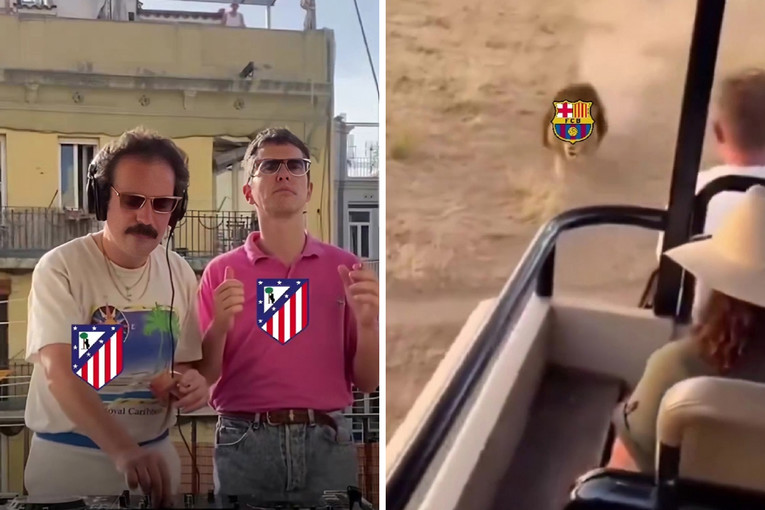 Atletico sprdao Barcelonu nakon izbacivanja iz Lige prvaka. Pogledajte objave na X-u