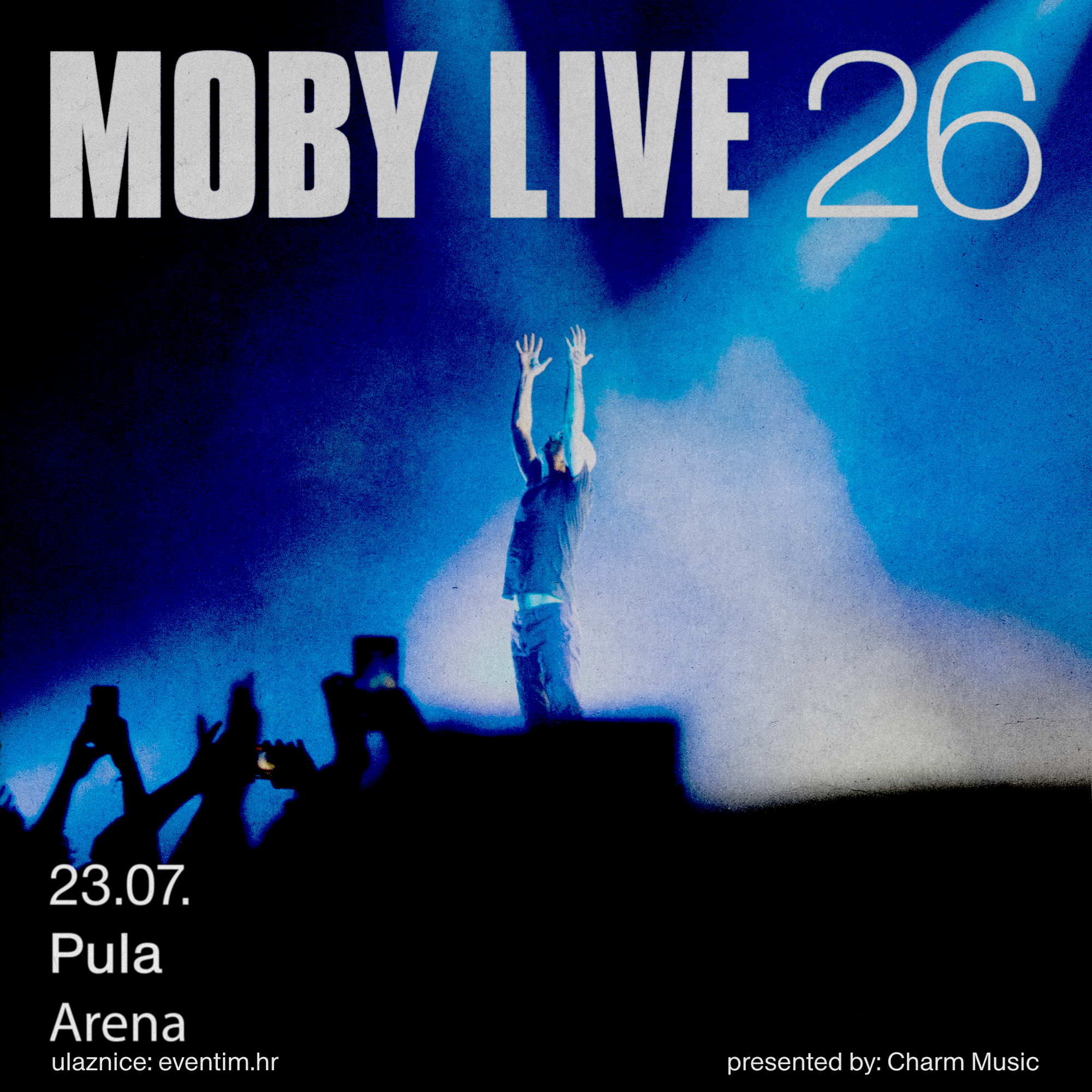 Moby stiže u pulsku Arenu