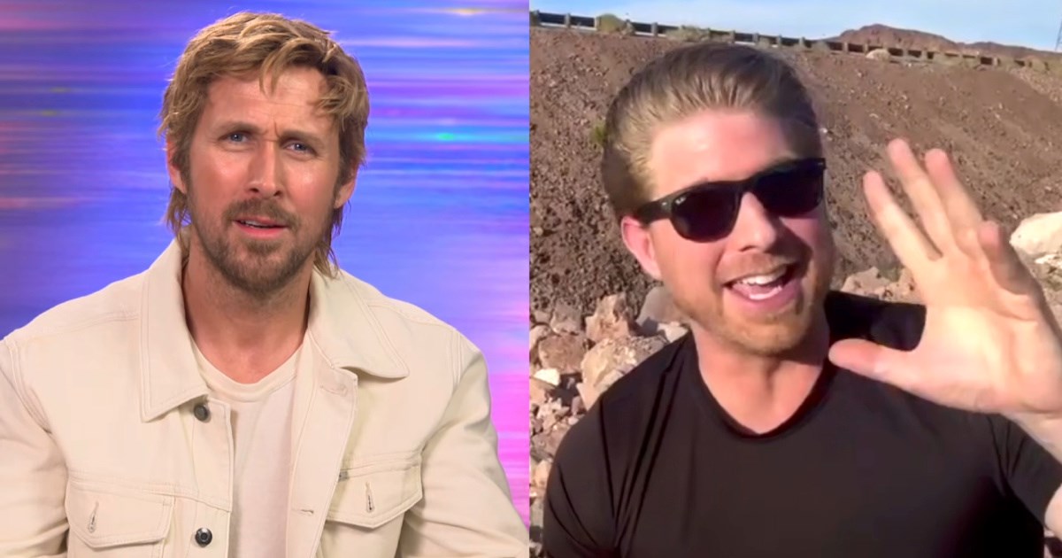 Novinar zapeo usred pustinje pa videopozivom intervjuirao Goslinga. Video je hit