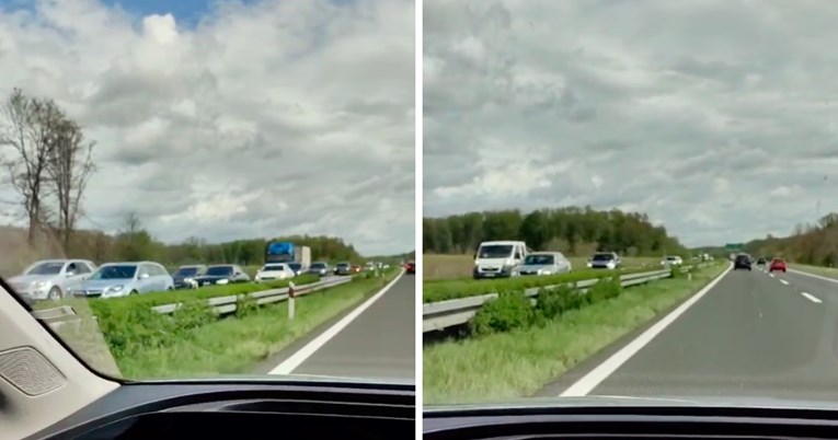 VIDEO Prometna na A1 kod Zagreba, nastala kolona