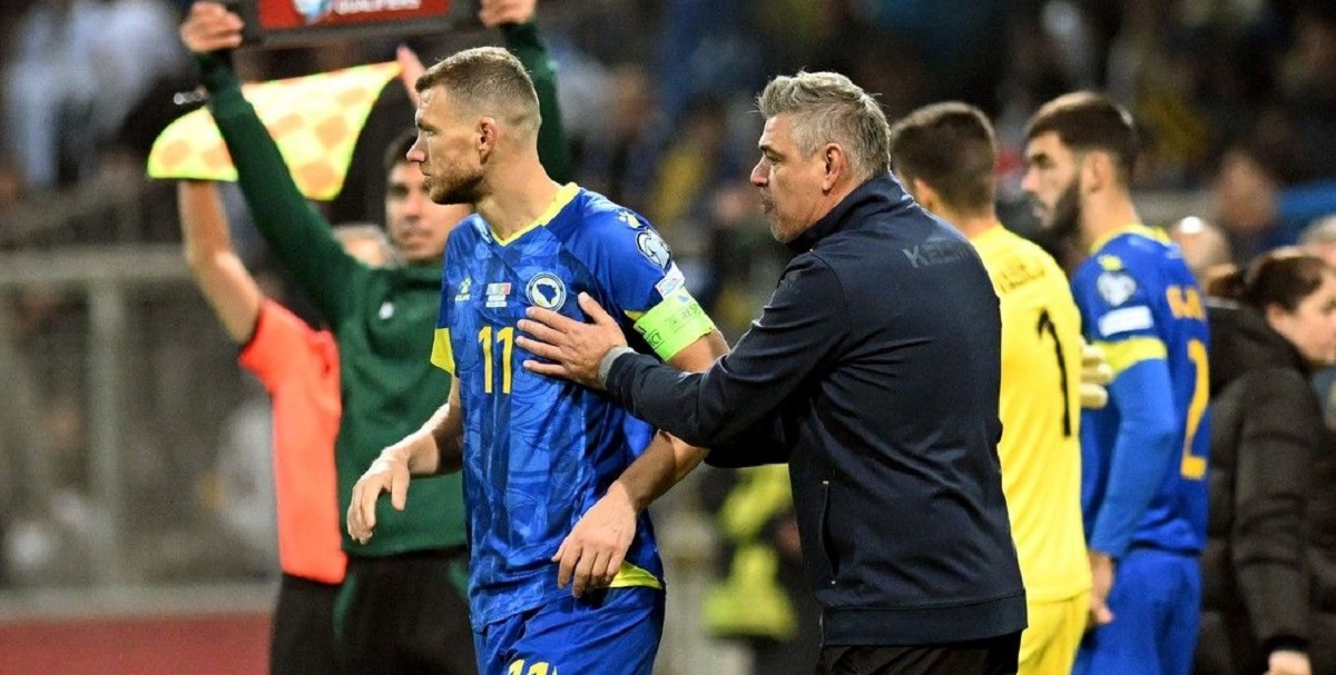 Džeko nakon 0:5 protiv Portugala prozvao izbornika Miloševića
