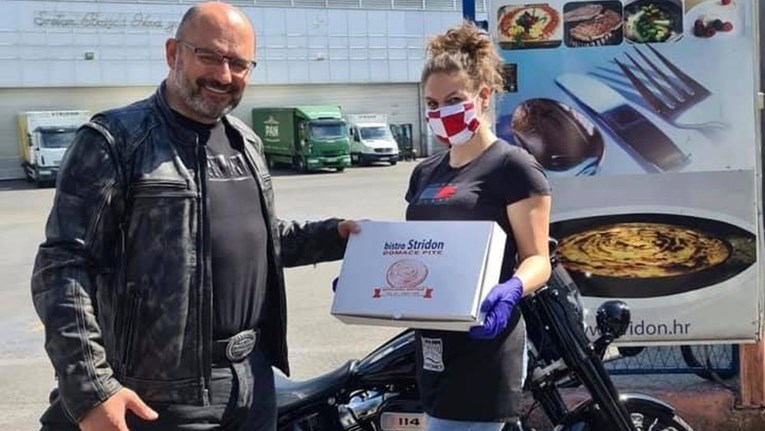 Vaso Brkić na Harley-Davidsonu juri po duvanjske pite: "Bajkeri ne čekaju dostavu"