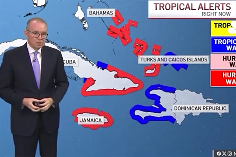 Meteorolog u prijenosu uživo iznenadio se zbog jednog podatka: "O moj Isuse"