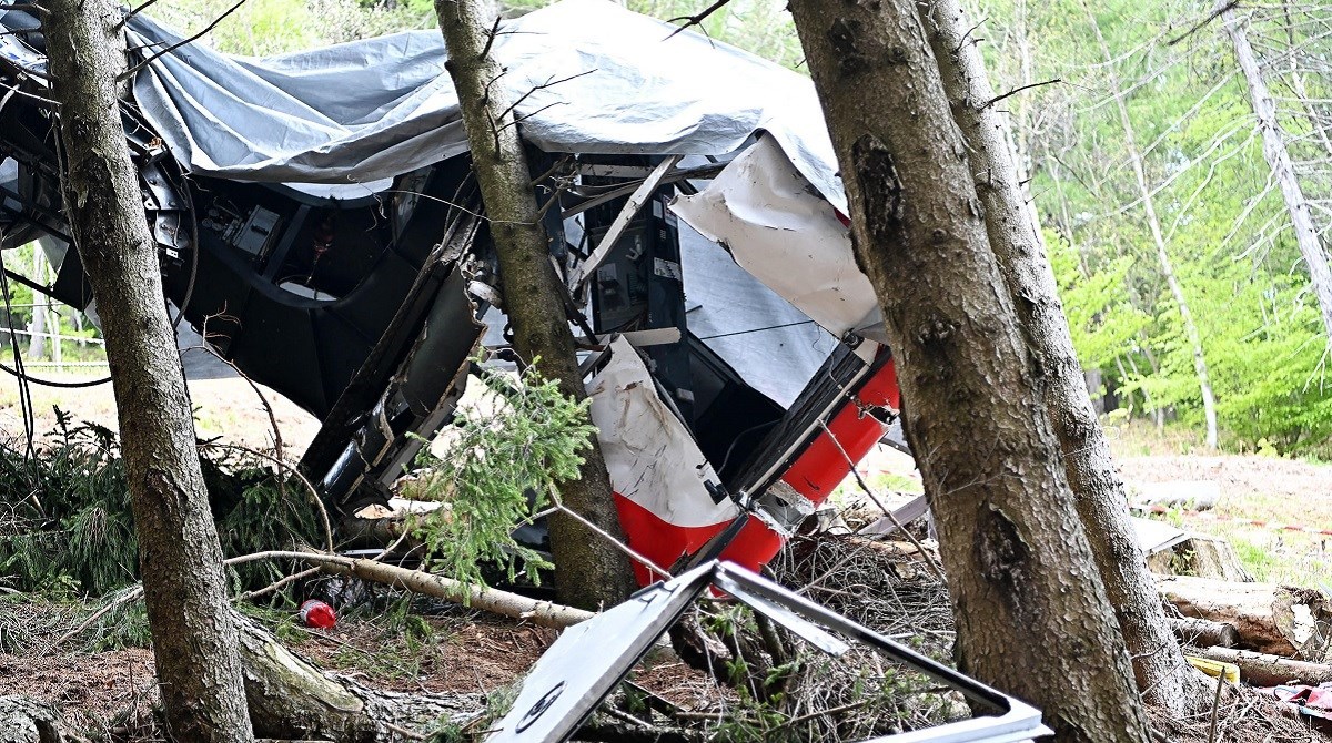 Objavljena snimka pada žičare u Italiji u kojoj je poginulo 14 osoba