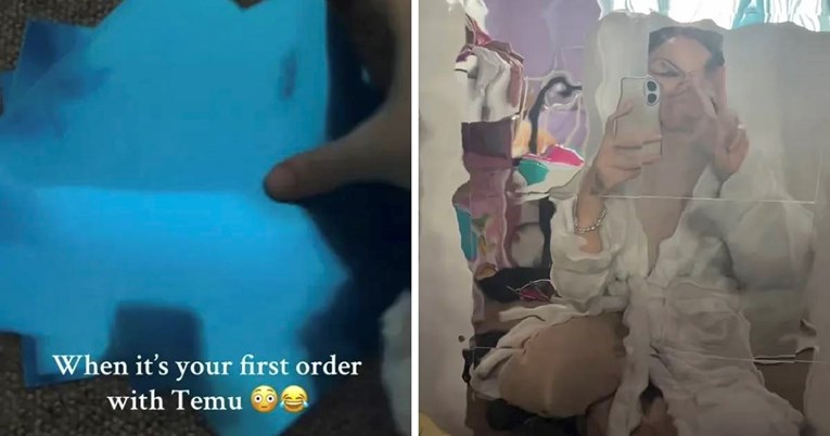 Naručila ogledala s Temua. Ljudi umiru od smijeha zbog onog što joj zapravo stiglo