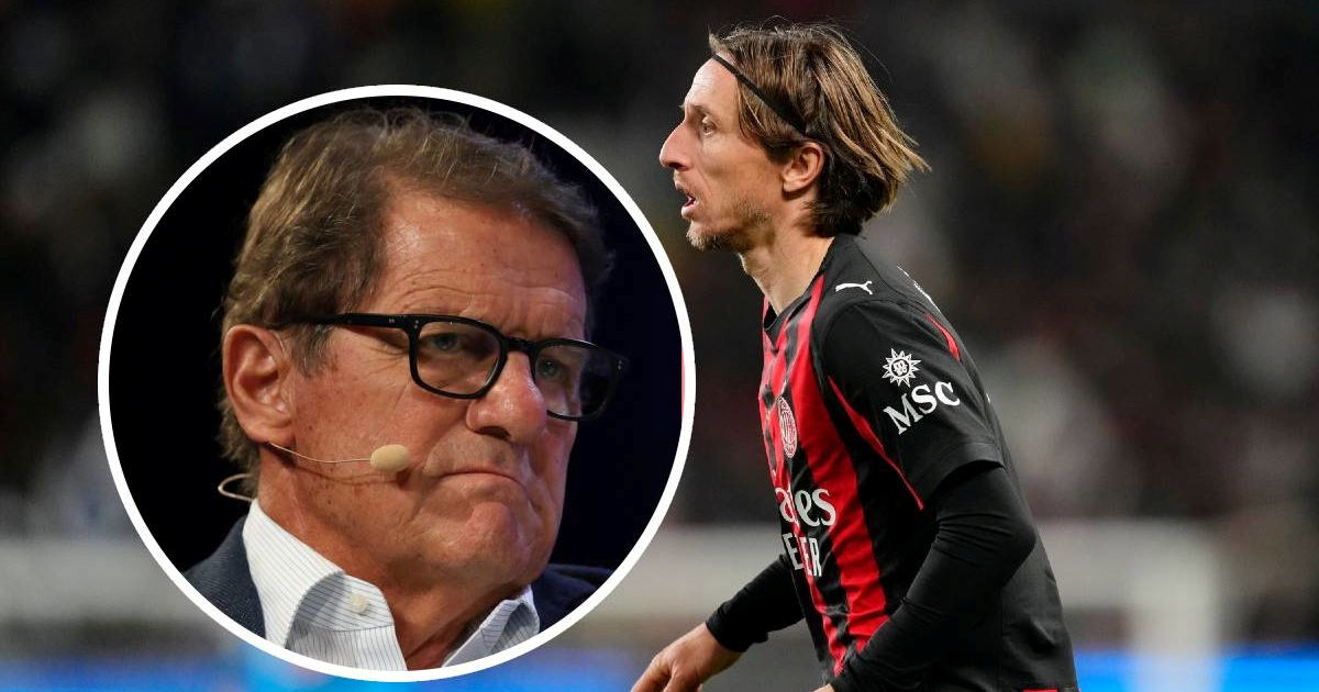 Capello upozorava Milan: Treba istaknuti pad Modrića