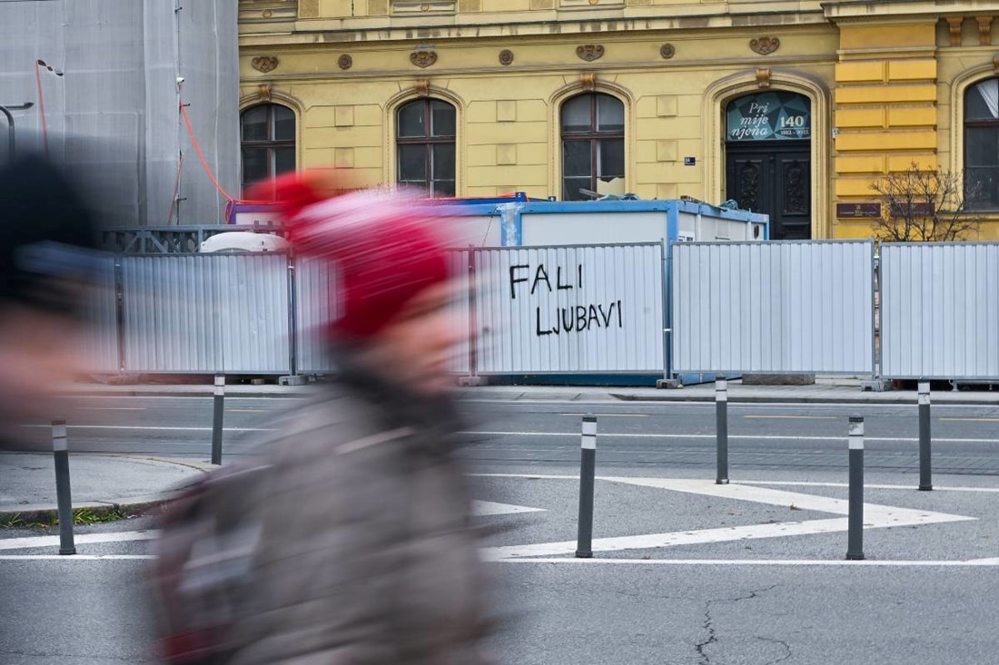 Slažete li se s jednostavnom porukom u centru Zagreba?