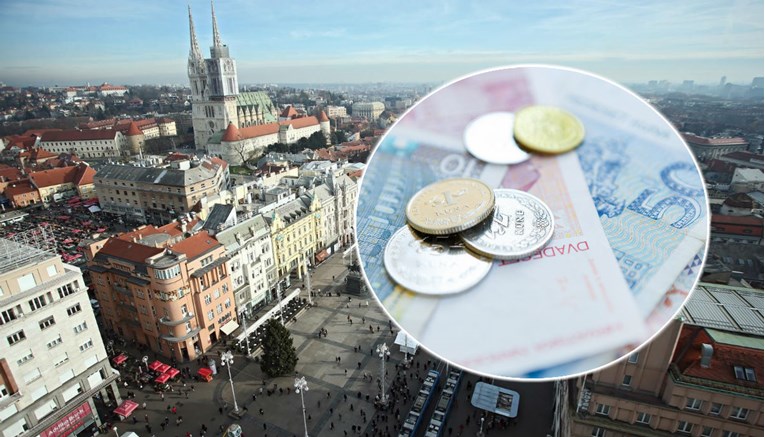 Prosječna zagrebačka neto plaća u listopadu bila je 7.541 kunu