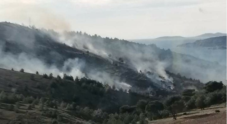 VIDEO Požar kod Šibenika stavljen pod kontrolu, na terenu je još 60 vatrogasaca