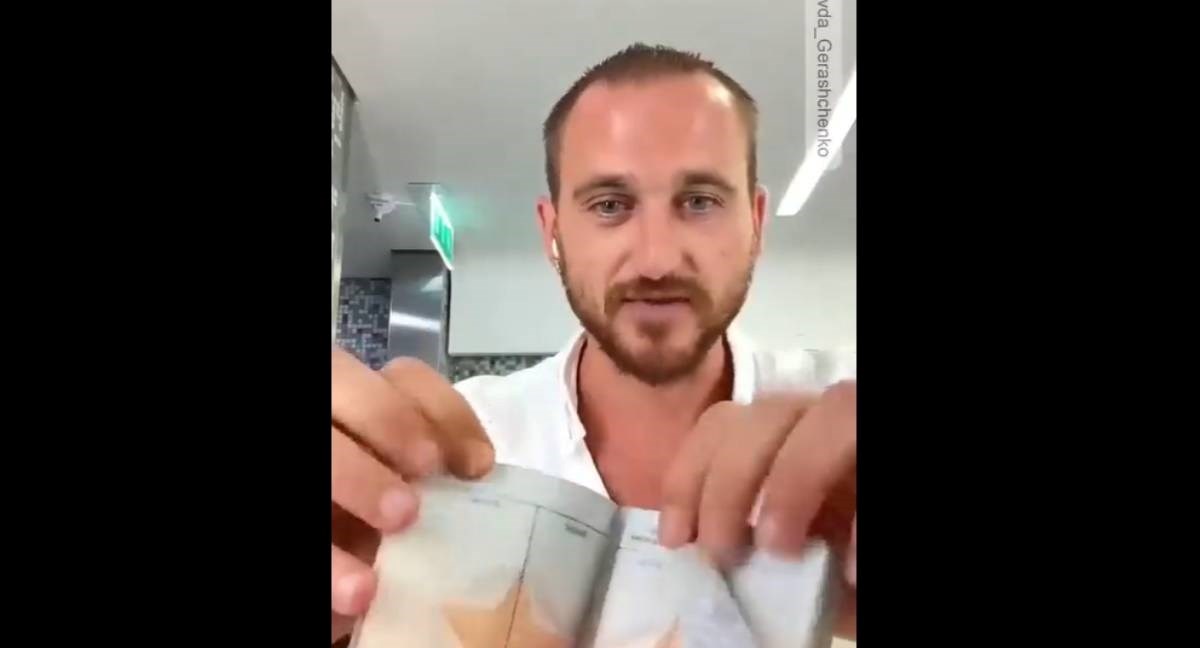 VIDEO Ruski padobranac poderao svoje dokumente: "Putine, odj**i"