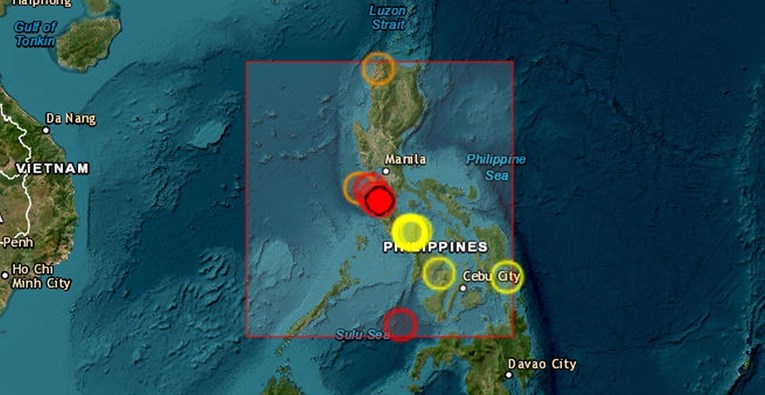 Potres magnitude 6.3 pogodio Filipine