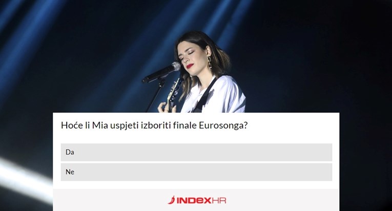 ANKETA Mislite li da će Mia Dimšić uspjeti izboriti finale Eurosonga?