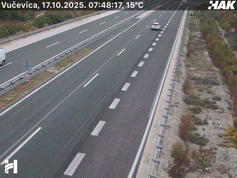 Nesreća na autocesti A1 kod Splita, HAK upozorava na maglu i jaku buru