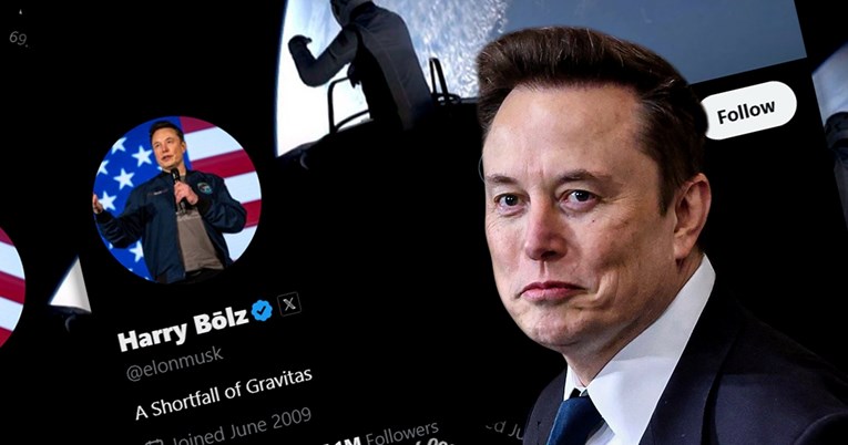 Elon Musk iznenadio promjenom imena na X-u. Sad se zove Harry Bölz