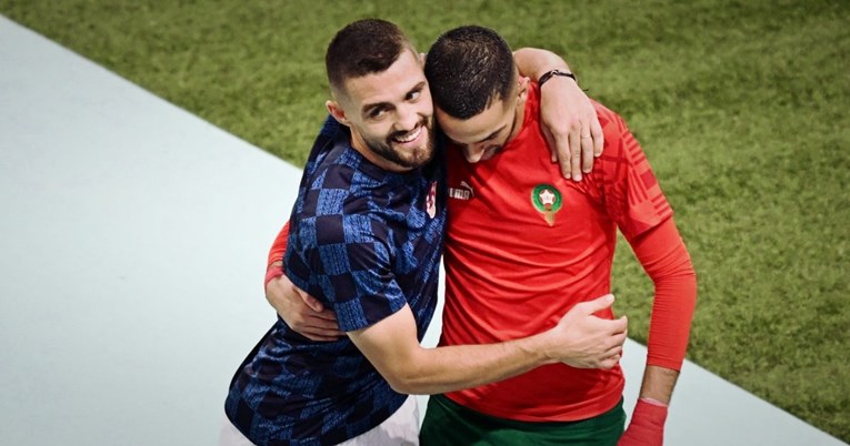 Svi igrači su žestoko slavili broncu osim Kovačića. On je napravio potez za pamćenje