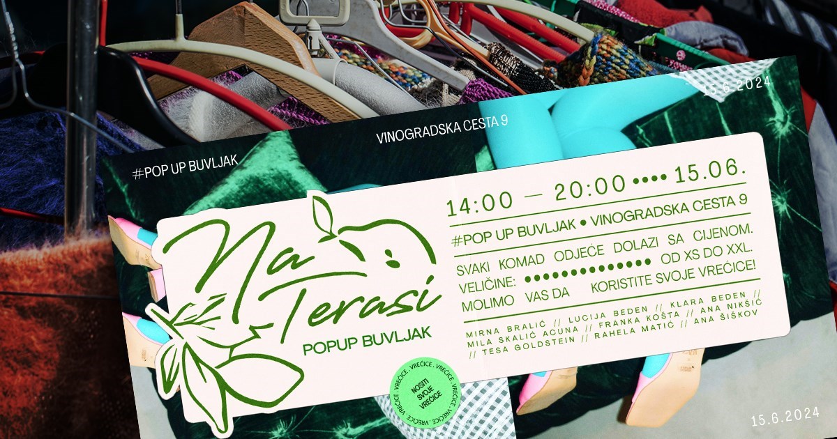 Ovog vikenda u Zagrebu se održava Buvljak na terasi. Evo detalja