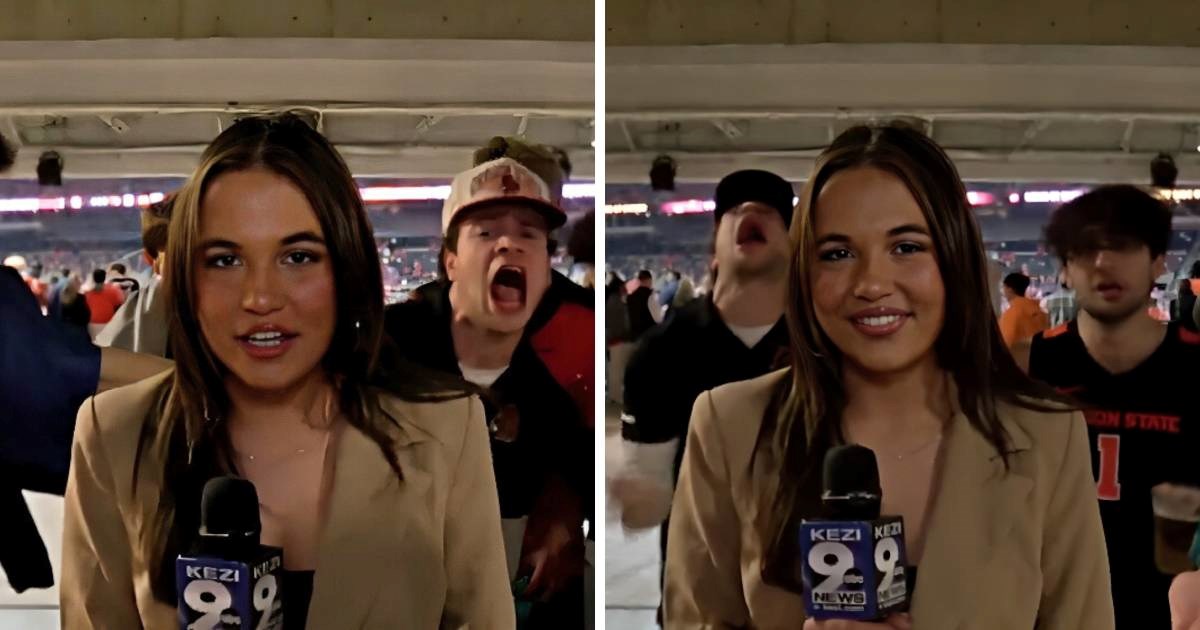 Reporterku ometali navijači, njezina profesionalna reakcija oduševila je internet