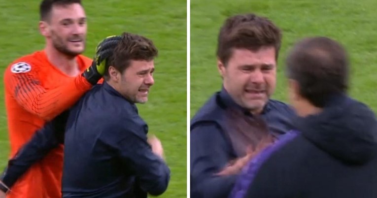 Pochettino grcao u suzama nakon Tottenhamovog čuda