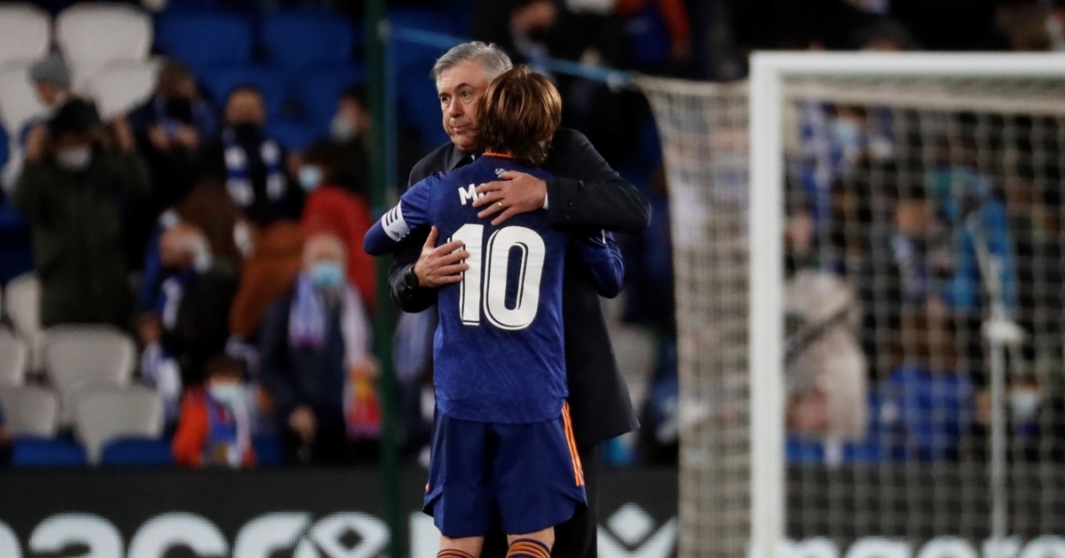 Ancelotti objasnio zašto je zamijenio Modrića: "Odigrao je sjajno, ali..."