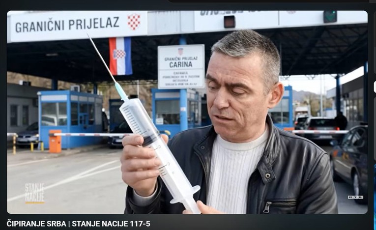 Ćipe rekao Šprajcu da je Srbin. Šprajc mu žestoko odgovorio