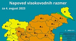 Slovenci upozoravaju: U 36 sati mogla bi pasti mjesečna količina kiše