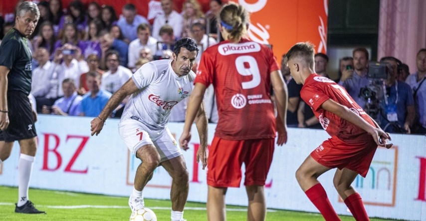 Figo, Boban i ostale legende zaigrali nogomet na Sportskim igrama mladih u Splitu