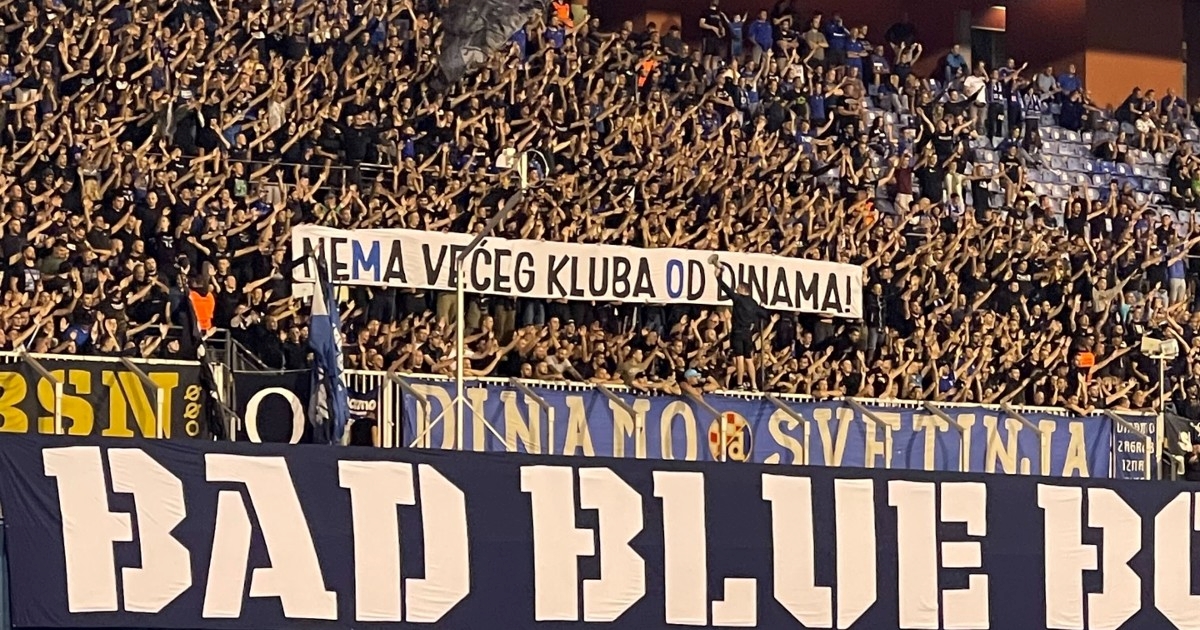 Boysi gol Oršića proslavili posebnim transparentom: "Nema većeg kluba od Dinama!"