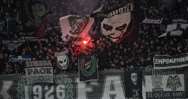 PAOK-ovi navijači uoči Dinama ušli u trening-centar i održali lekciju igračima